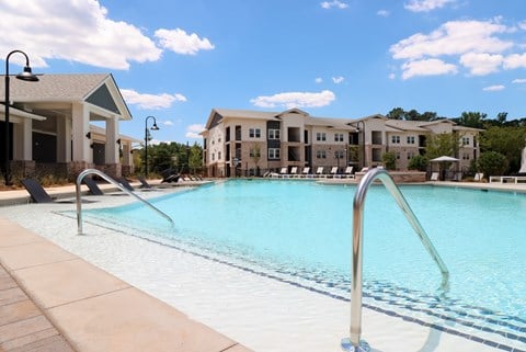 The Crest at South Point Resort Style Pool located in McDonough, GA